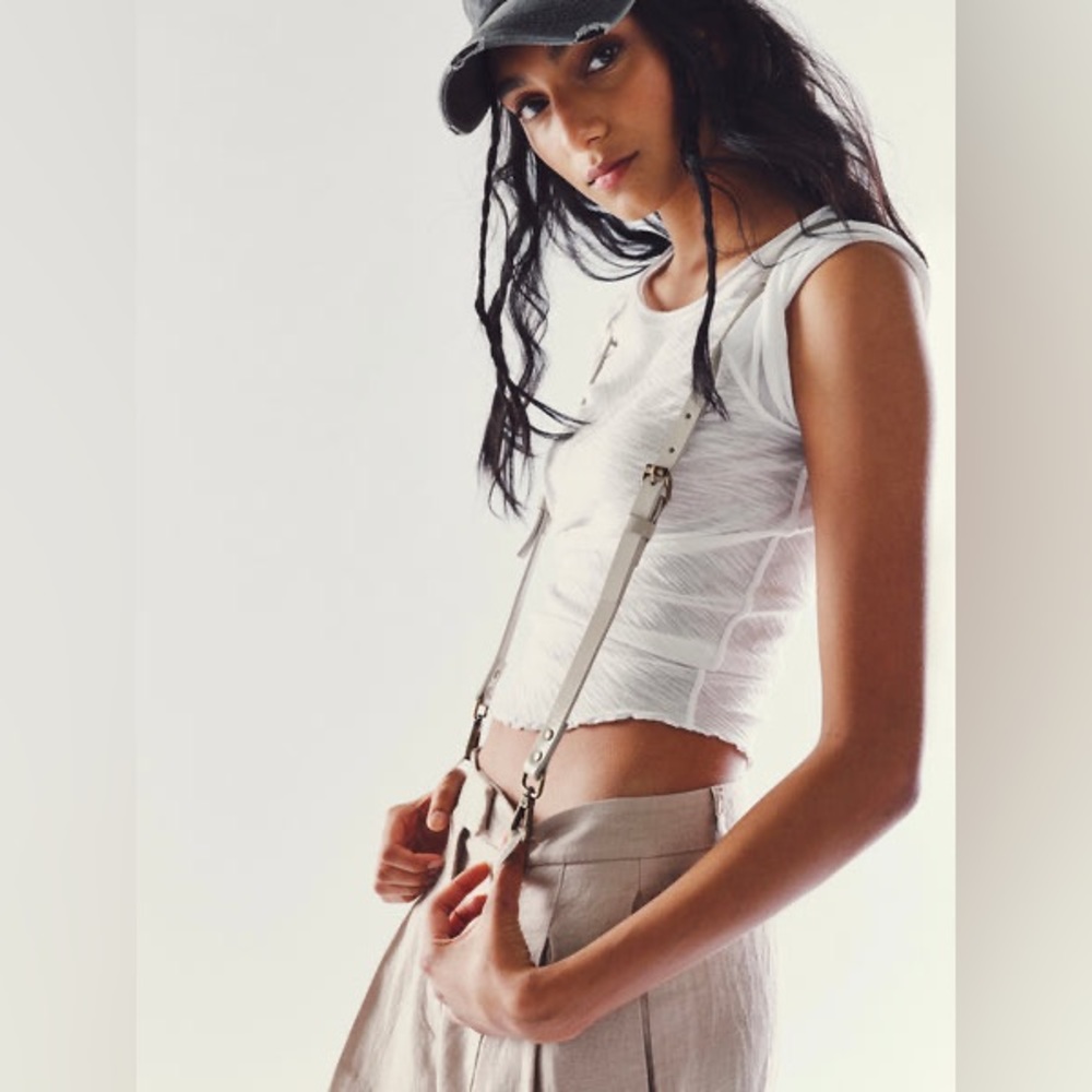 Free People Hold Me Up Suspenders